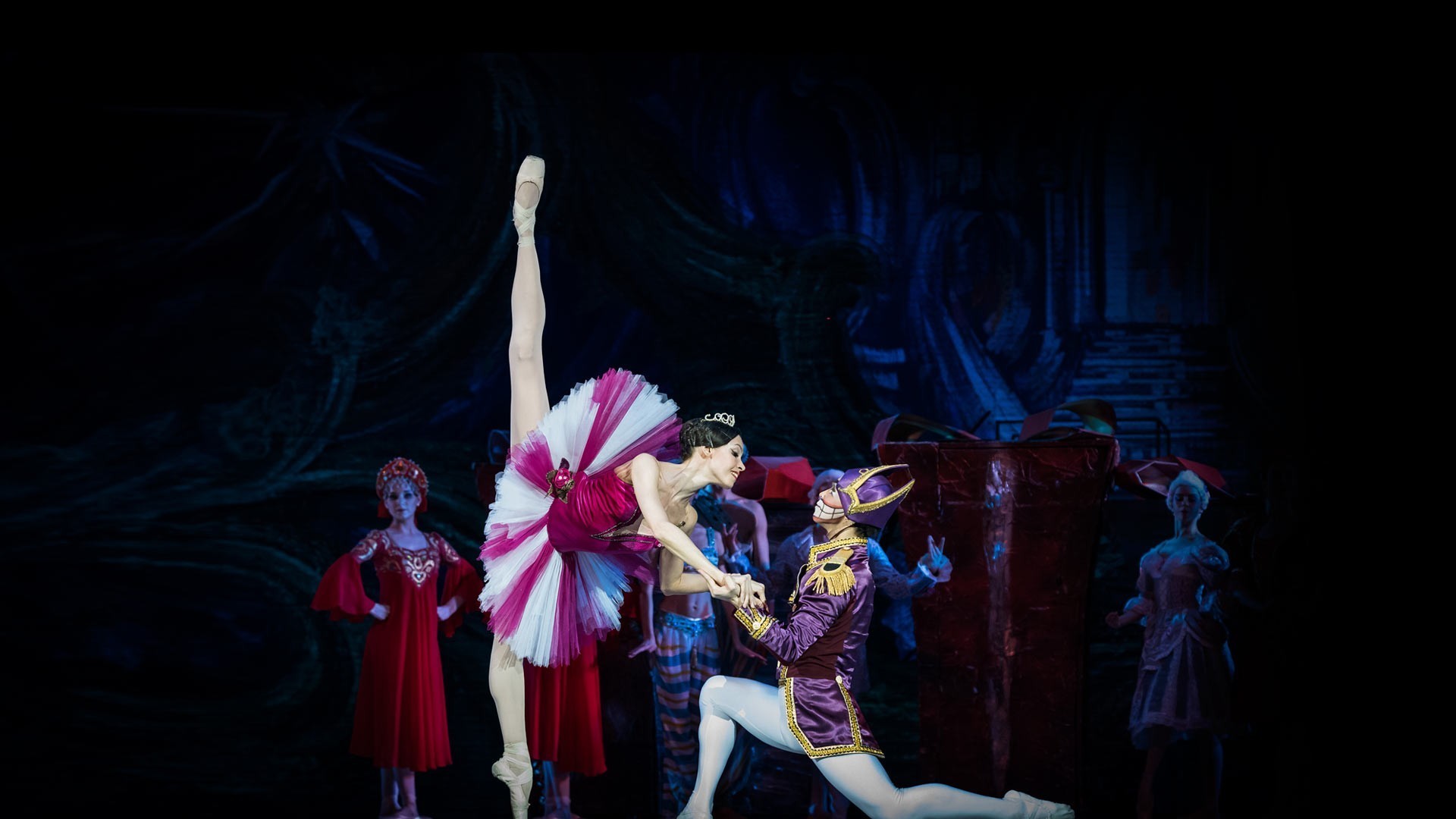 Nutcracker. Performance of the "Kremlin Ballet"