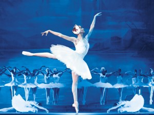Swan Lake. Performance of the "Kremlin Ballet"